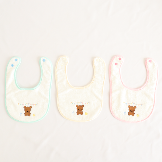 【出産祝い プチギフト】泉州タオル オーガニック スタイ+ミトン 2点セット|3000円台 送料無料