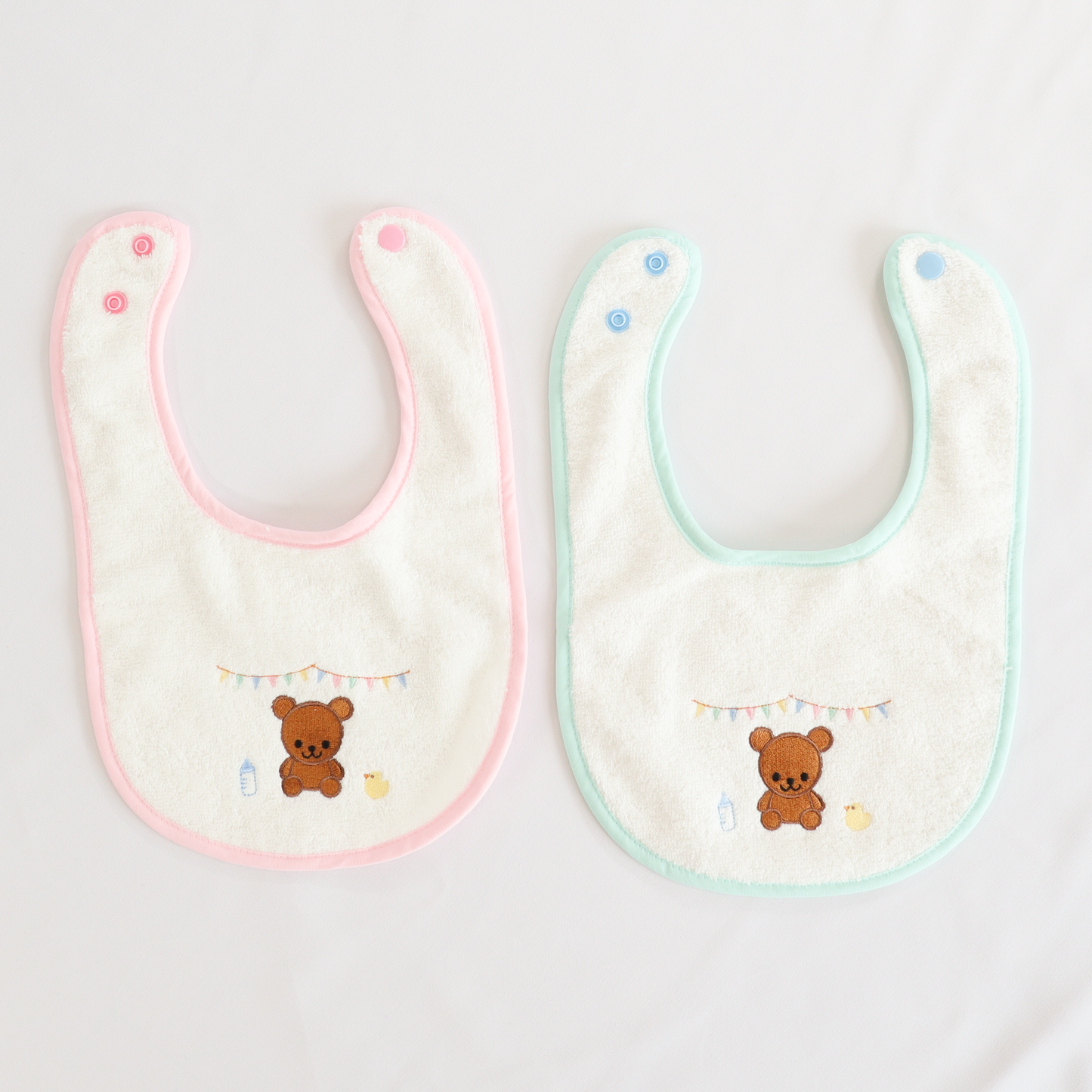 ママも嬉しい 沐浴プレミアムセット（ガーゼバスタオル+スタイ+ミトン+おむつストッカー+オムツ）　※送料無料